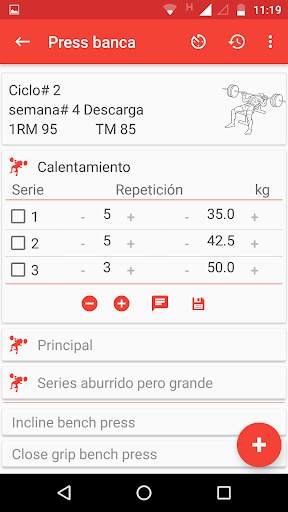 Wendler 531 entrenamiento screenshot 2