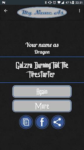 My Name As Dragon // Name Generator screenshot 2