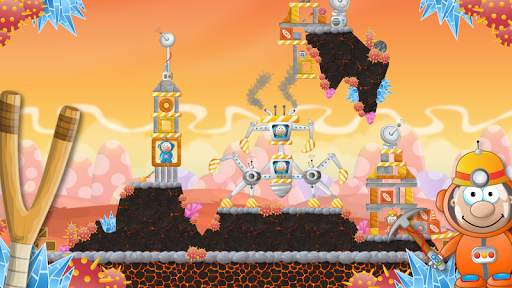 Slingshot Monsters - Angry Defenders Of Planet X screenshot 1
