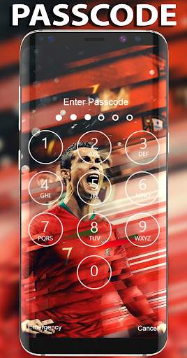 Ronaldo Lock Screen & Wallpapers screenshot 2