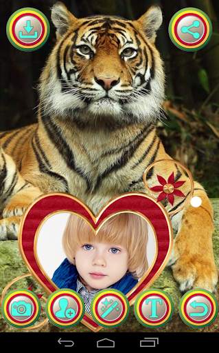 Tiger Photo Frame screenshot 2