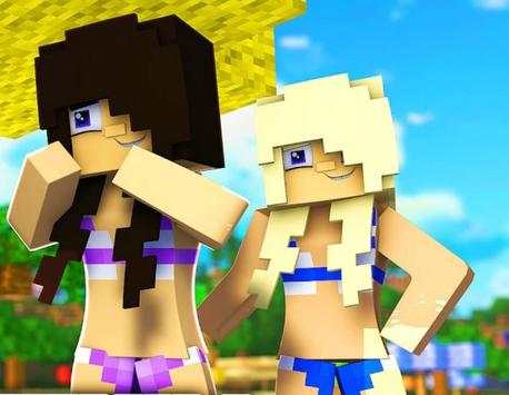 Swimsuit Girls Skins for Minecraft screenshot 1