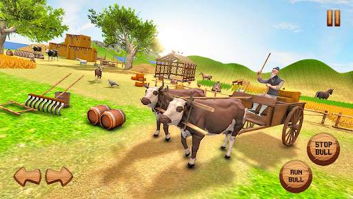 Thực nông trại Máy kéo Giả lập screenshot 1