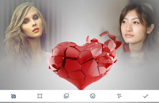 Broken Heart Photo Frames screenshot 1