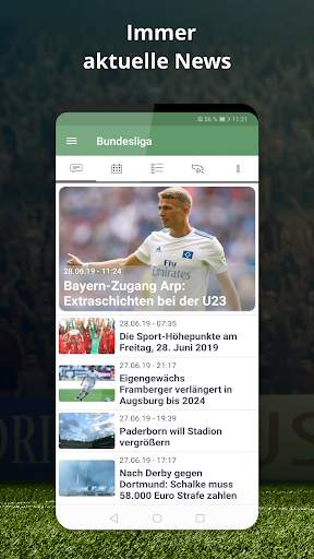 Pocket Liga - Fussball Live screenshot 1