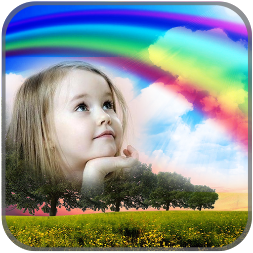 Rainbow Photo Frames أيقونة