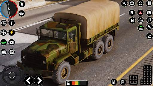 Modern Army Truck Simulator screenshot 4