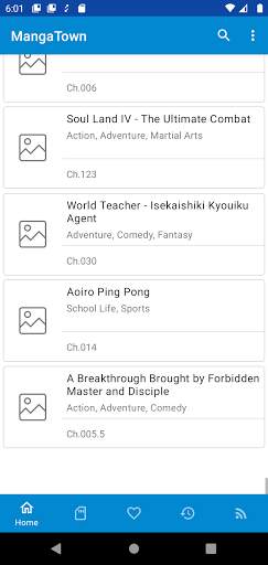 Manga Town - Manga Reader App screenshot 1