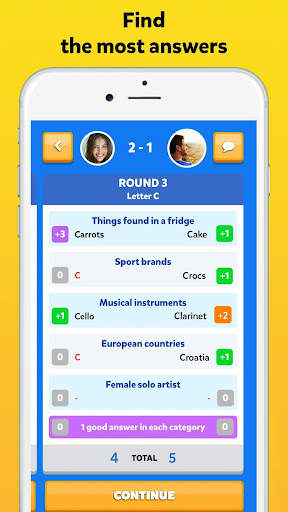Fight List 2 - Categories Game screenshot 2