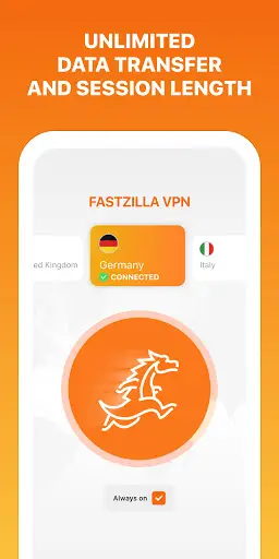 Fastzilla Unlimited VPN & Proxy screenshot 2