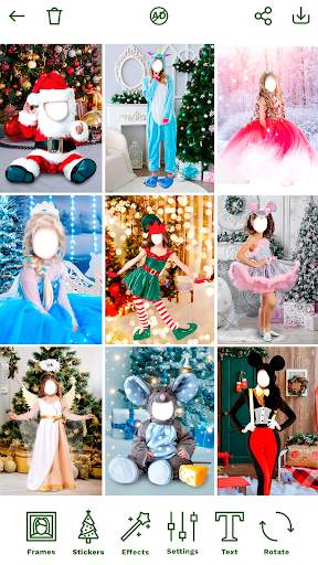 Christmas photo editor screenshot 3