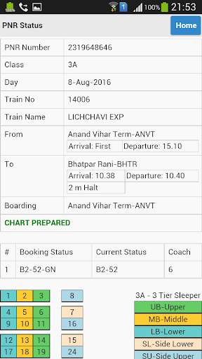 eRail.in Railways Train Time T screenshot 8
