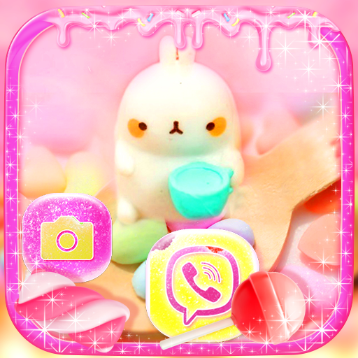 Candy Launcher Theme أيقونة