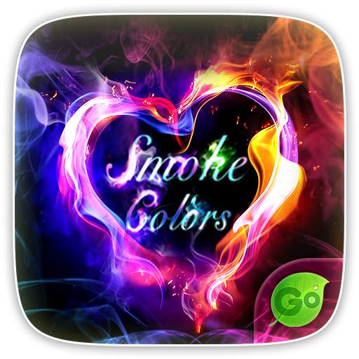Smoke Colors GO Keyboard Theme 4.5