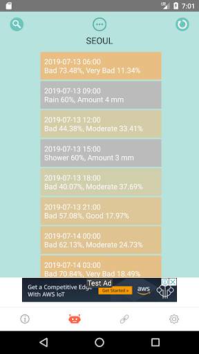 miseGo - Air Quality Info in Korea. screenshot 5