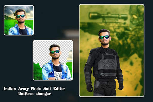 Indian Army  Photo Suit Editor screenshot 1