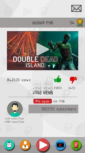 Clicker Youtuber Simulator screenshot 13