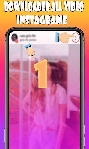 Video downloader for Instagram Télécharger vidéo screenshot 1