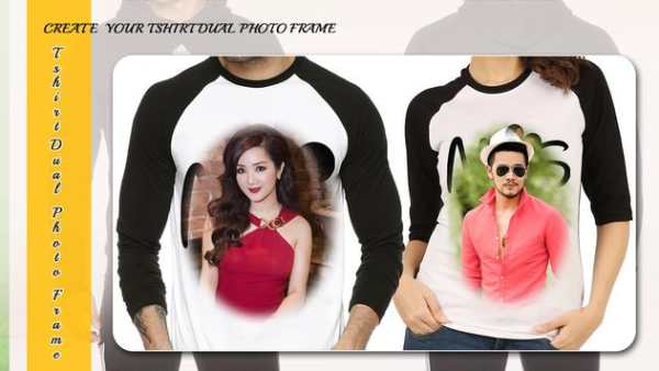 T-Shirt Dual Photo Frame screenshot 3