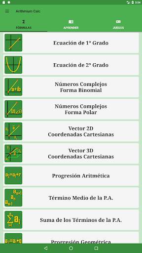 Fórmulas Matemáticas screenshot 17
