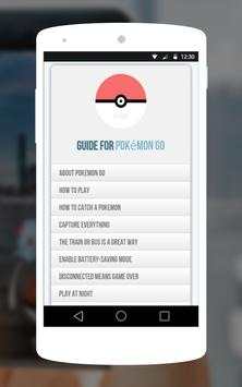 Guide for Pokemon GO screenshot 2