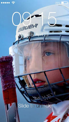 Hockey Legends Sport PIN Lock screenshot 1