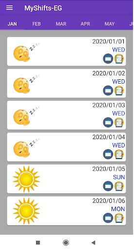 My Shifts -EG screenshot 4