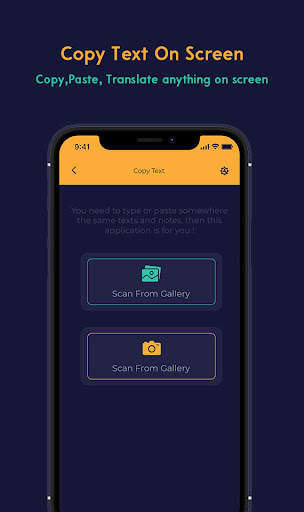 Translator - Screen Copy Text screenshot 1