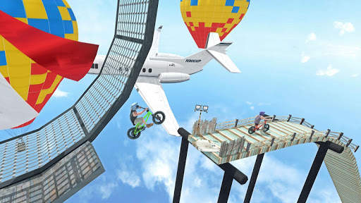 Mega Ramp Stunts Race - BMX Bike Racing Game 2020 screenshot 4