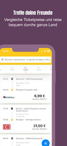 CheckMyBus: Der Fernbus-Vergleich screenshot 2