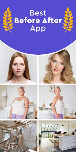 Before After, Collage Maker, Go Bald, Photo Editor screenshot 1