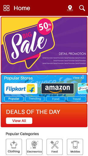 Promo Code - Coupons to , Online Shopping & Offers screenshot 1