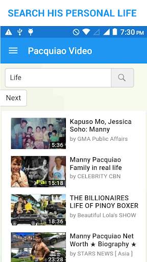 PacquiaoVideo - Life and Career screenshot 4