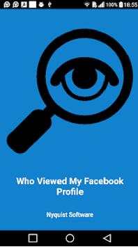 Who Viewed My Profile - Stalkers for Facebook screenshot 1