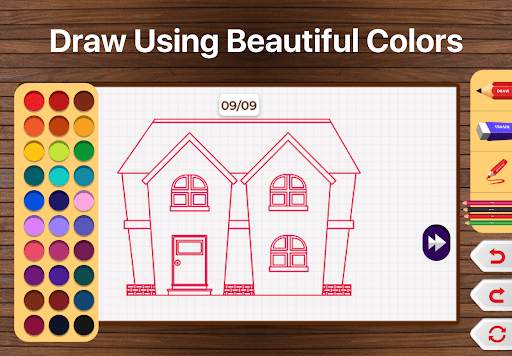 House Draw Step By Step скриншот 7