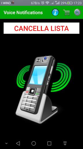 Voice Notifications Title screenshot 1