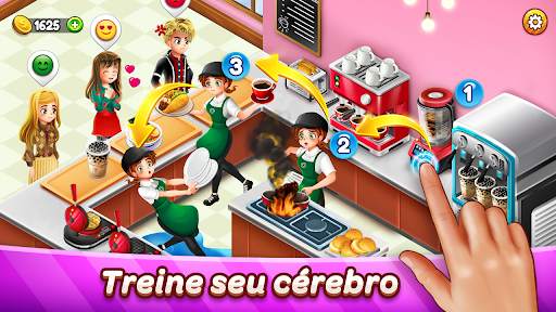 Cafe Panic: Jogo de cozinha screenshot 2