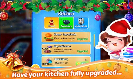Santa Restaurant Cooking Game screenshot 2