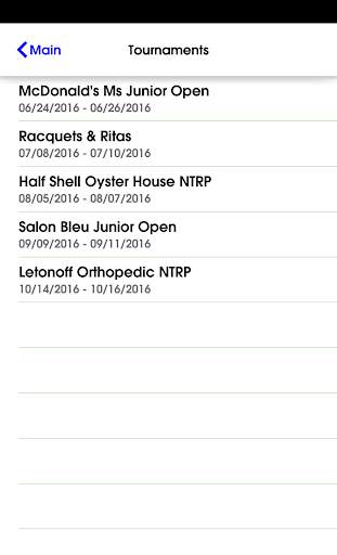 Bayou Bluff Tennis Club screenshot 3