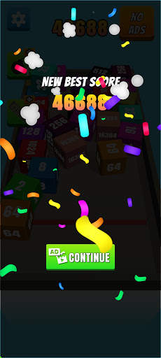 Merge Block: 2048 - 3D Merge Cube Game screenshot 5