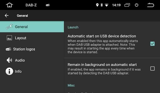 DAB-Z - Player for DAB USB adapters screenshot 3