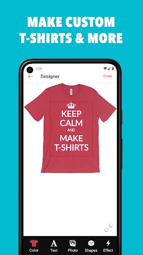 T-shirt design - OShirt screenshot 1