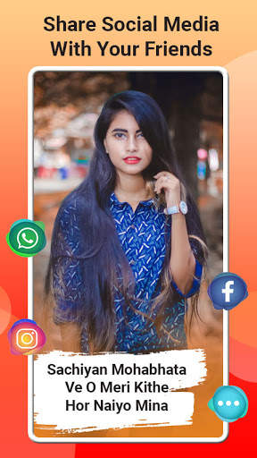 Lyrical Bit Music : Photo Video Status Maker स्क्रीनशॉट 6