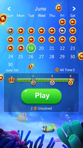 Solitaire Klondike Fish screenshot 3