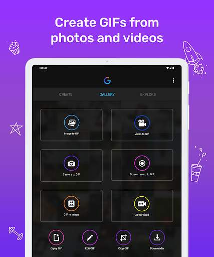 Gif'em! - GIF Maker & Editor, Video & Photo to GIF 8 تصوير الشاشة