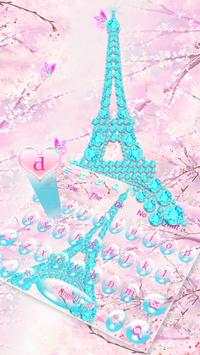 Dream Paris Tower Keyboard Theme screenshot 1
