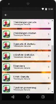 Lagu Ost. Tendangan Garuda Terupdate screenshot 2