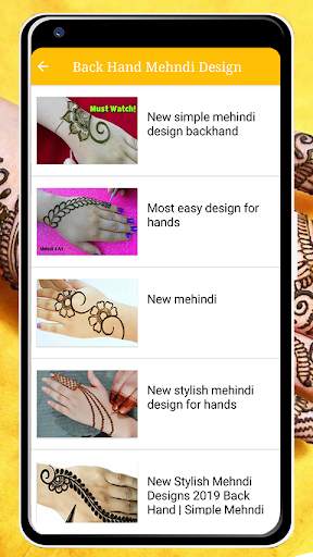 Mehndi Design Latest | Videos screenshot 8