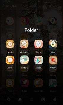 Maple Leaf 3D V Launcher Theme screenshot 4