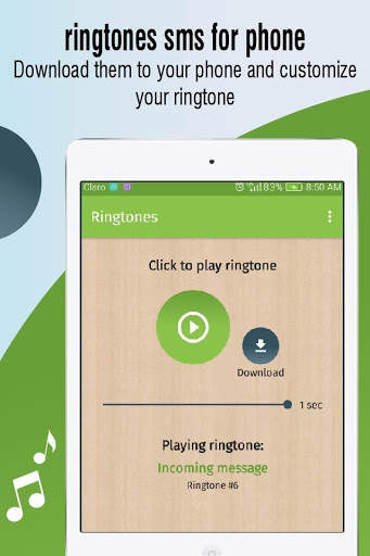 ringtones sms, sms sounds notifications app screenshot 9